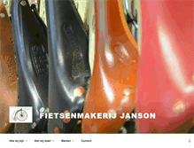 Tablet Screenshot of fietsenmakerij.com